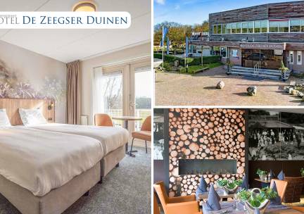 Overnachting(en) voor 2 + ontbijt + dinerbuffet bij Fletcher