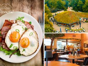 2-gangenlunch Ã  la carte + evt. wandelarrangement bij Restaurant De Ossenstal