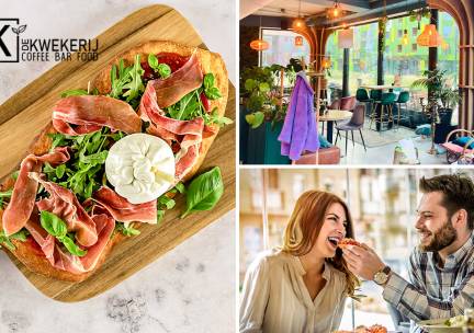 2-gangen keuzelunch bij De Kwekerij