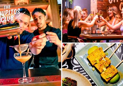 3-gangen proeverijdiner + cocktail in hartje Amsterdam