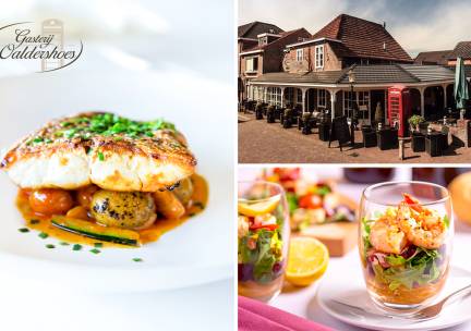 3-gangen keuzediner + amuse bij Gasterij Â´t Oaldershoes