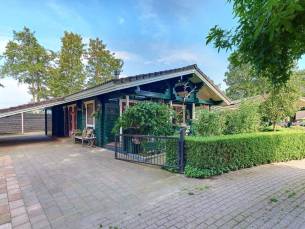 Finse bungalow in Hulshorst met houtkachel en jachthuisje