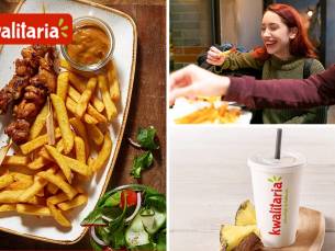 Schotel naar keuze + friet + salade + evt. milkshake of frisdrank