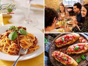 3-gangen keuzediner bij Da Fratello