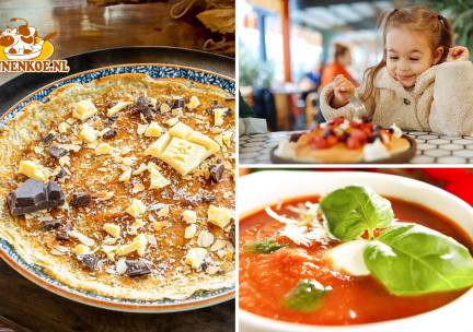 2- of 3-gangenlunch of -diner Ã  la carte in Leidschendam