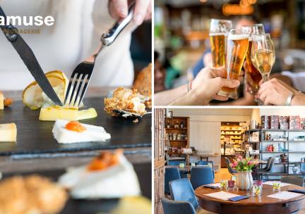 Kaasproeverij + 3 dranken naar keuze bij Fromagerie L`Amuse