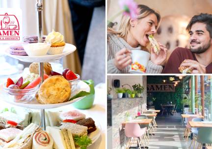 High tea (1,5 uur) bij SAMEN eten & drinken Eindhoven