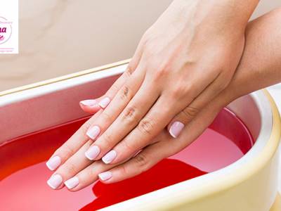 Paraffinepakking + handmassage