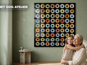 Iris-fotoshoot voor 1 tot 6 personen + digitale foto