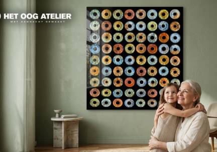 Iris-fotoshoot voor 1 tot 6 personen + digitale foto