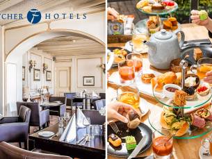 High Tea, High Wine, High Beer of High Bubbles voor 2 bij Fletcher Hotels