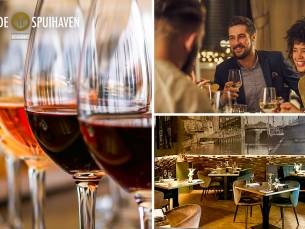 High wine bij Restaurant Aan de Spuihaven