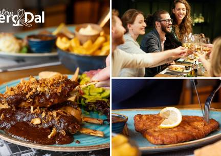 3-gangen keuzelunch of early diner + evt. prachtige wandelroute bij Gasterij Berg & Dal