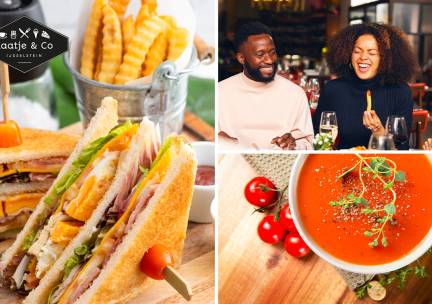 2- of 3-gangen keuzelunch bij Kaatje & Co