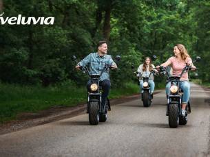 Huur e-chopper (2,5 uur) + frisdrank en lekkernij