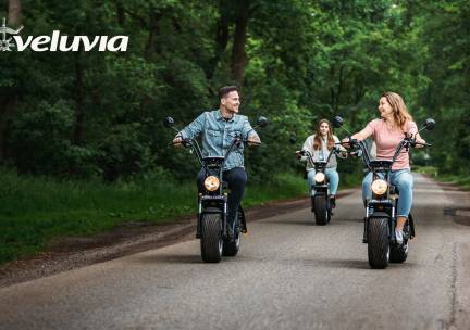 Huur e-chopper (2,5 uur) + frisdrank en lekkernij