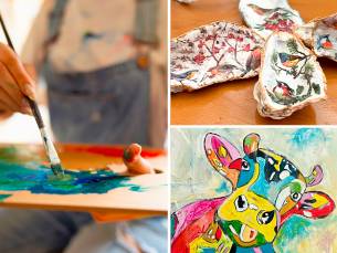 Creatieve workshop naar keuze (2,5 uur) + koffie/thee + lekkers