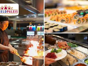 All-You-Can-Eat & Drink (3 uur) bij Wereldpaleis Rhenen