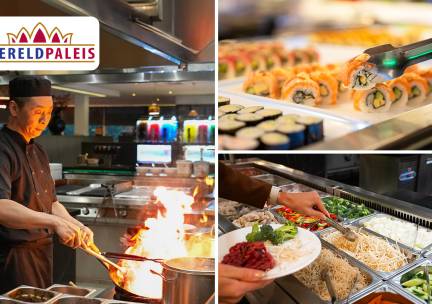 All-You-Can-Eat & Drink (3 uur) bij Wereldpaleis Rhenen