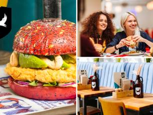 Burger naar keuze + bijgerecht + evt. nagerecht naar keuze bij Brewdog in Kijkduin