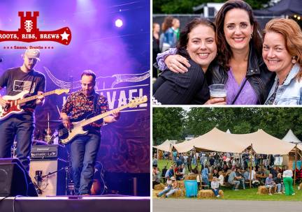 Entree voor festival Roots, Ribs, Brews in Emmen