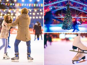 Schaatsen aan de kust + schaatsverhuur in Middelkerke