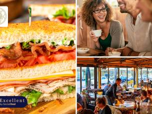 Lunchplank bij Steam Noordwijk