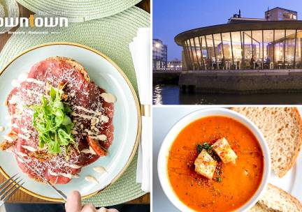 3-gangen keuzelunch bij Brasserie Down Town