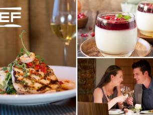 2-, 3- of 4-gangen keuzediner bij Restaurant LEF