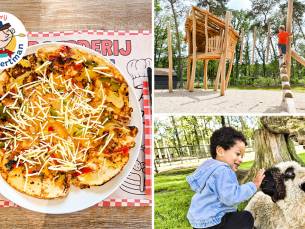 Entree speelboerderij + pannenkoek