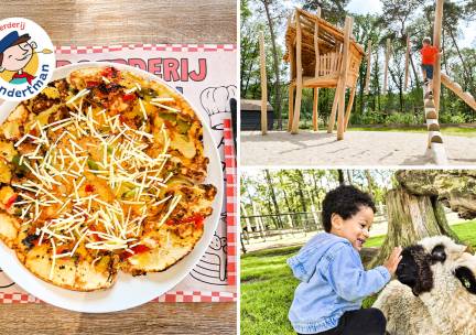 Entree speelboerderij + pannenkoek