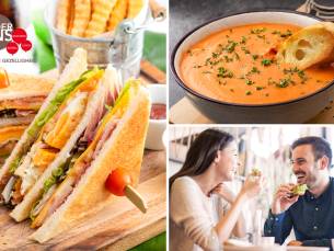 12-uurtje of 2-gangenlunch Ã  la carte bij Brasserie Onder Ons