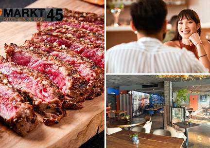 5-gangen proeverijdiner bij Markt45