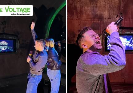 Karaoke voor 2-8 personen (2 uur) bij De Voltage Indoor Entertainment