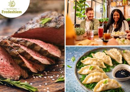 3-, 4- of 5-gangendiner van de chef bij Buitengoed Fredeshiem