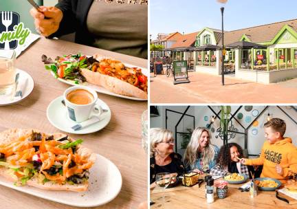 2-gangen keuzelunch of -diner op Texel