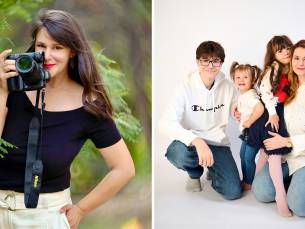 Fotoshoot in studio of buitenlocatie (30 of 60 min)