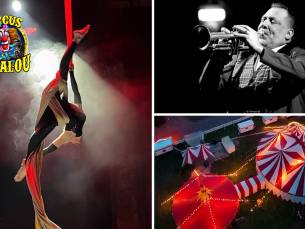 Entree voor het Kerstcircus in Zoetermeer