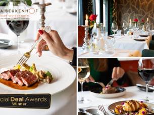 5-gangendiner van de chef + amuse + bubbels bij Villa Beukenhof