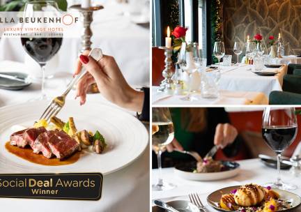 5-gangendiner van de chef + amuse + bubbels bij Villa Beukenhof