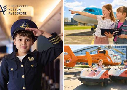Entree voor Luchtvaartmuseum Aviodrome