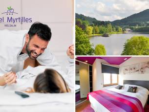 Overnachting voor 2 + ontbijt + late check-out + evt. diner in het hart van de Ardennen