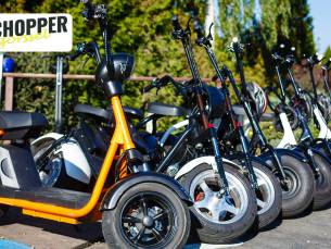 Huur e-chopper (3 uur)