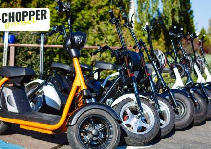 Huur e-chopper (3 uur)