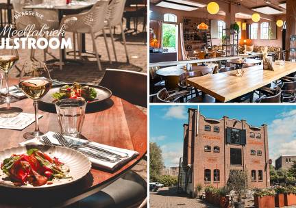 2-gangen keuzelunch bij Brasserie Meelfabriek Zijlstroom