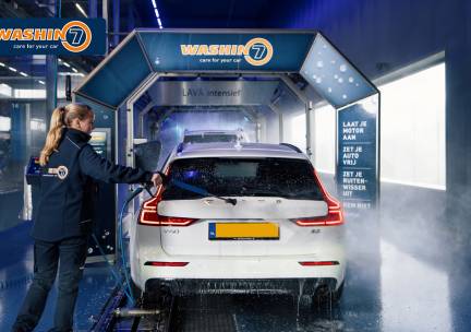 Complete carwash bij Washin7