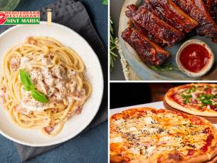 Mediterraan 3-gangen keuzediner bij Sint Maria