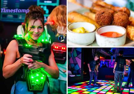 Pixel vloer + lasergamen + bittergarnituur in hartje Arnhem