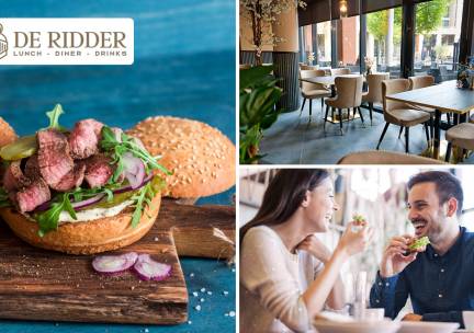 2-gangenlunch à la carte bij Brasserie De Ridder