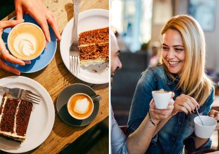 Koffie naar keuze + gebaksproeverij